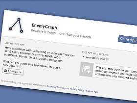 Aplicativo permite adicionar 'inimigos' no Facebook