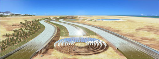 Projeto britânico quer produzir comida e energia em deserto