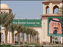 Governo saudita constrói megacidade no deserto